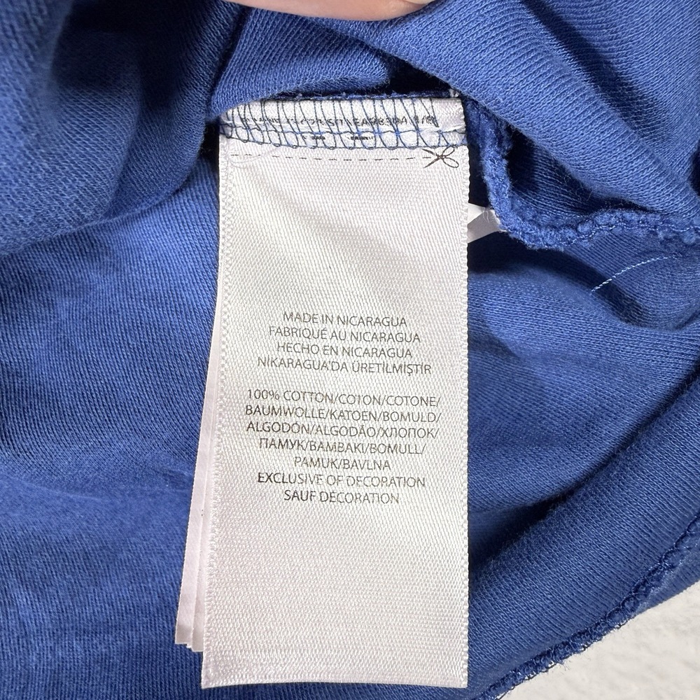 Ralph Lauren Sport Polo Shirt Dress Womens Size Medium Cotton Blue Preppy - Picture 7 of 8